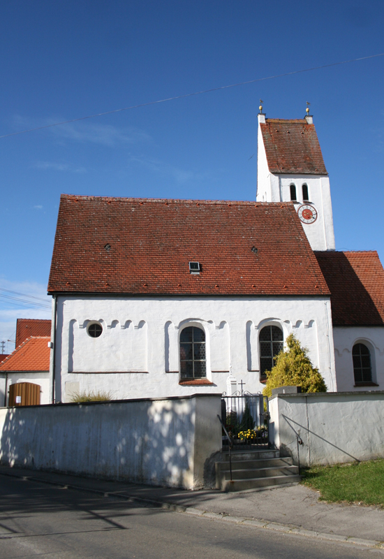 Historie Alte Kirche St. Fabian und Sebastian in Derching