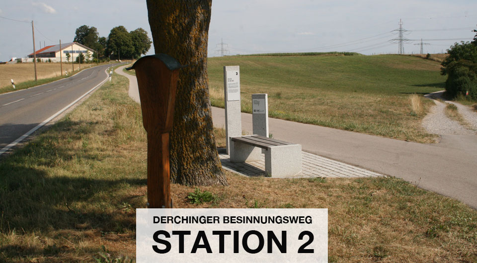 Pestmarterl Station 2 Derchinger Besinnungsweg